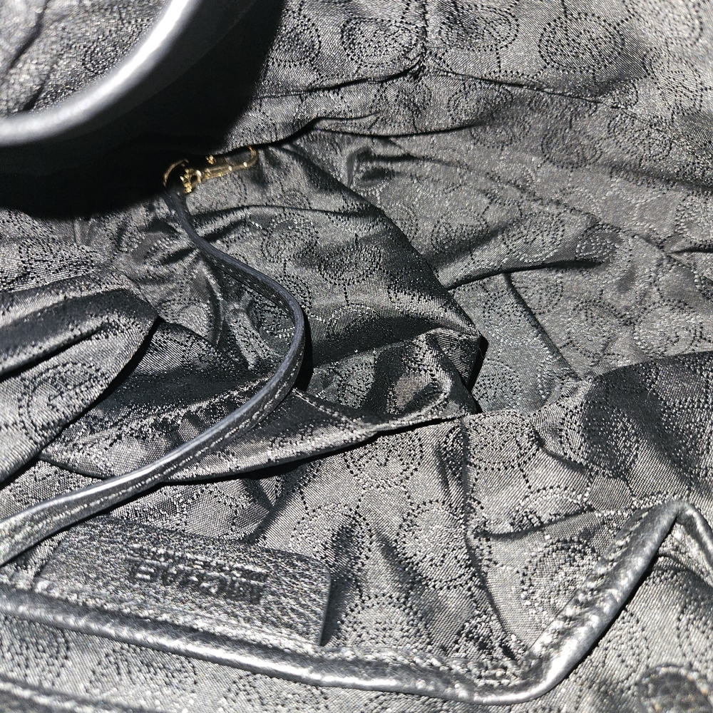 Michael Kors Black Leather Hobo Bag - Picture 9 of 9